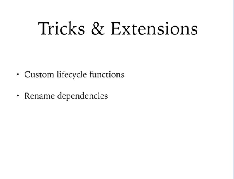 00.33.40 Tricks & Extensions - build slide