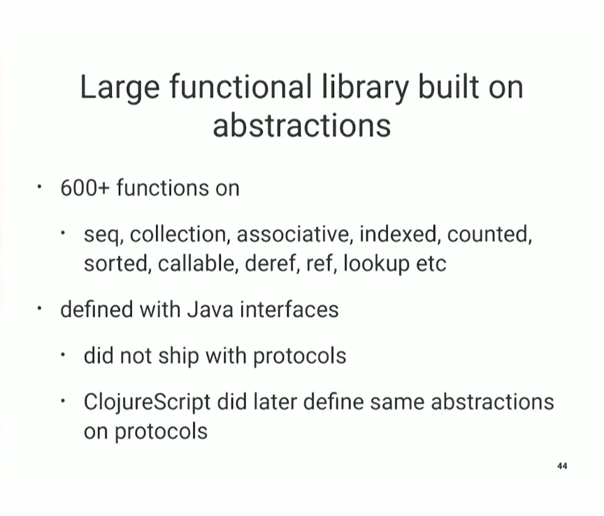 01.05.30 Large functional library built on abstractions